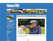 Tablet Screenshot of cluttonfred.info